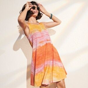 Avon Tie-Dye Swing Dress